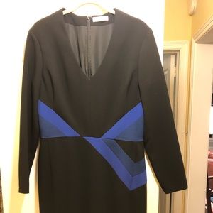 Altuzarra back and blue dress size 10